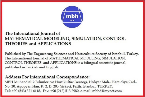 The International Journal of Mathematical Modeling, Simulation, Control Theories and&nbsp;Applications